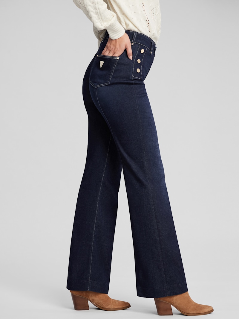 【GUESS USA】24fw FLARE DENIM PANT flare denim pant | GUESS