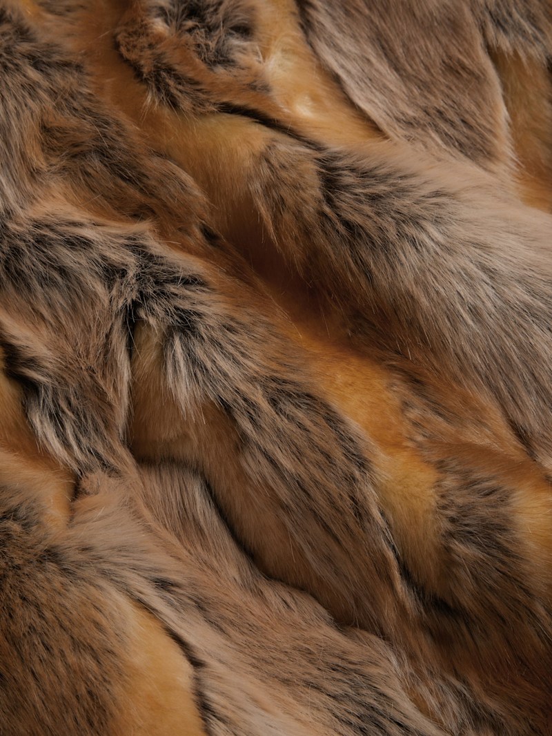 faux-fur jacket | GUESS