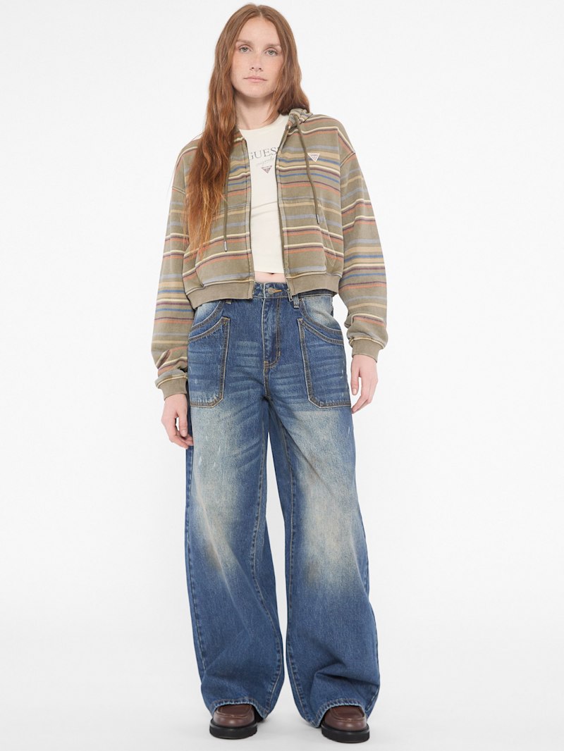 GUESS JEANS ラビットファーベスト Guess Authentic Original GUESS JEANS ラビットファーベスト Guess Authentic Original