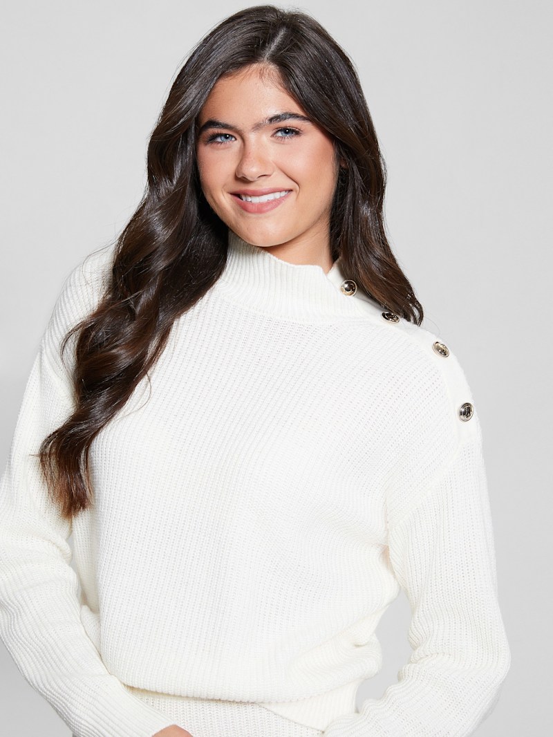 ゲス GUESS Anne Roll Neck Sweater （G012） ゲス GUESS Anne Roll Neck Sweater （G012） - ファッション
