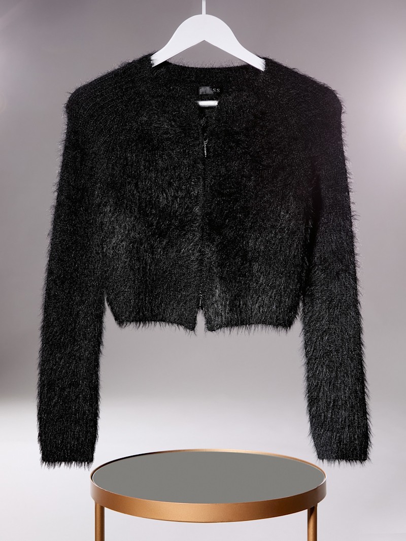Avery Dual-Zip Cardigan | GUESS