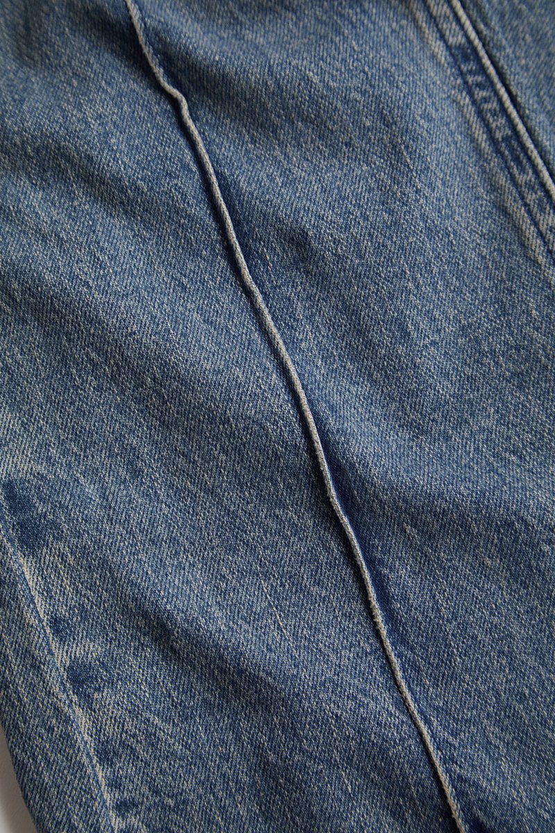 パンツ Fur gimmick denim Flare pants dia LGB Indigo Denim Flare Pants | GUESS
