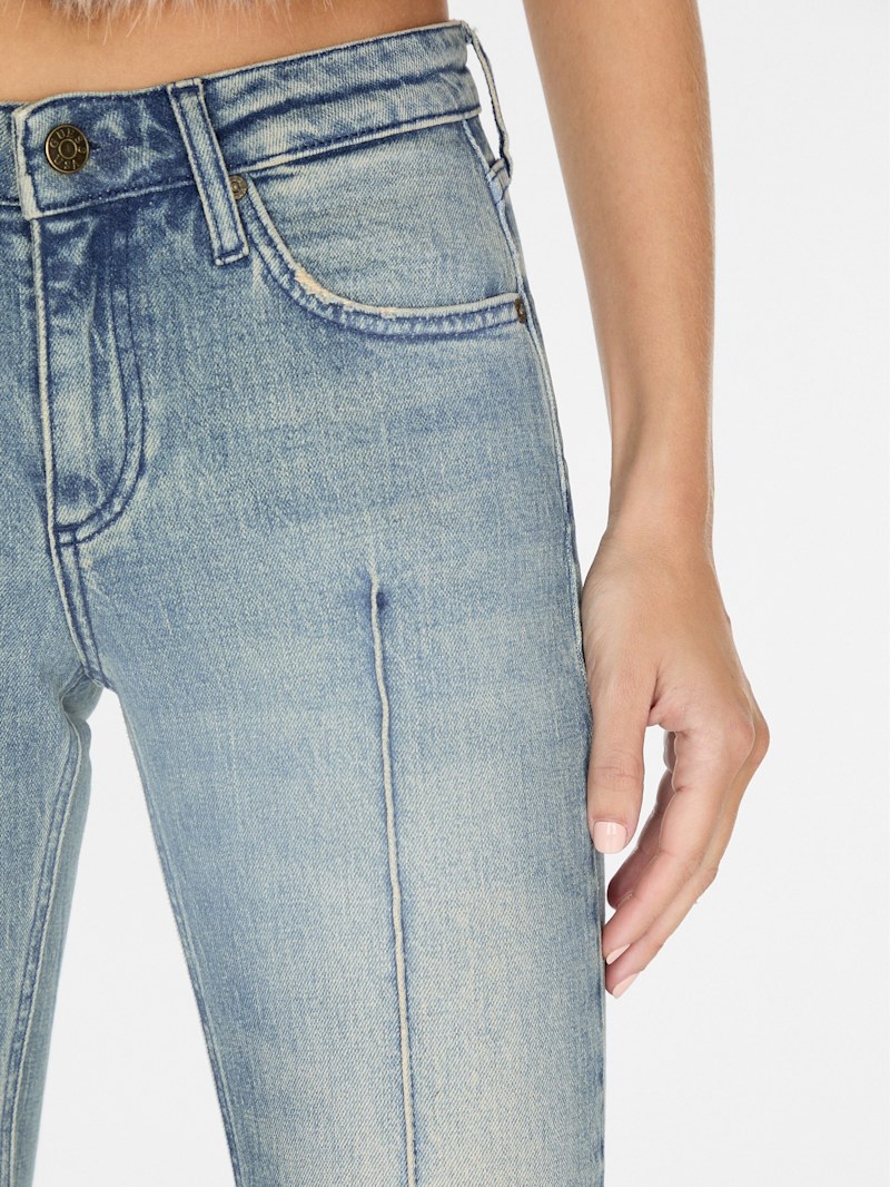 パンツ gienge SU high-waist flare denim ジーンズ デニム デニムパンツ high waist flare denim（ハイ
