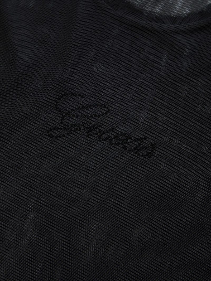 bedrock カットソー mesh long-sleeve tee | GUESS