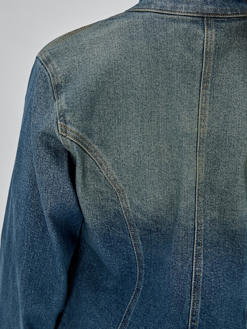 GUESS Originals Moto Zip Up Jacket | GUESS