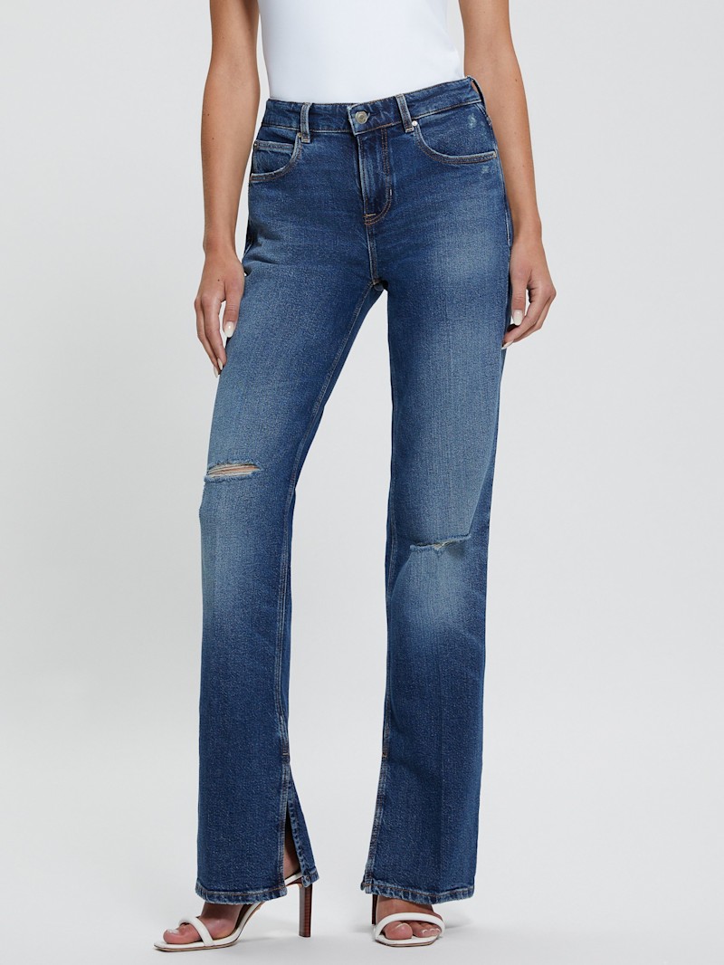 ёра flare jeans(BLUE) 26インチ Flared Jeans Blue | VERSACE US