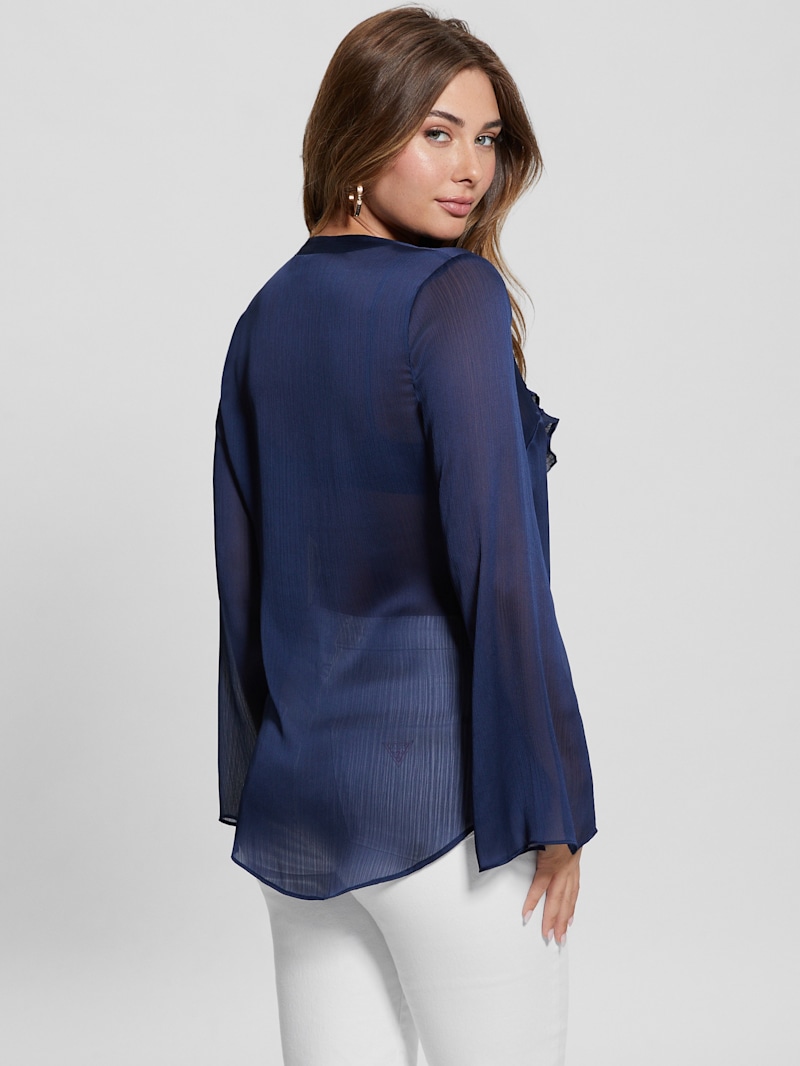 トップス enof ace camisole blue Ribbed Seamless Tank in Air Blue | Ma