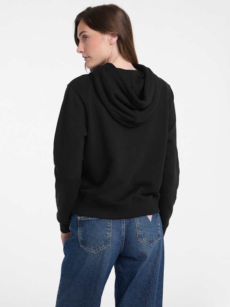 【GUESS】ヴァニー Chenille Logo Patch Hoodie | GUESS