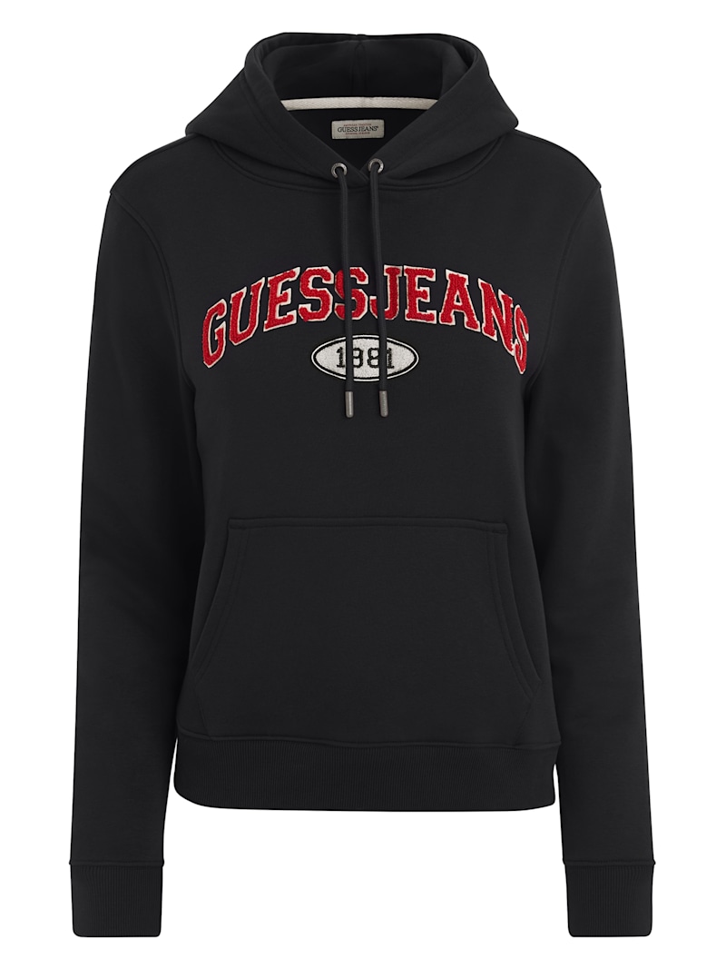 Chenille Logo Patch Hoodie | GUESS
