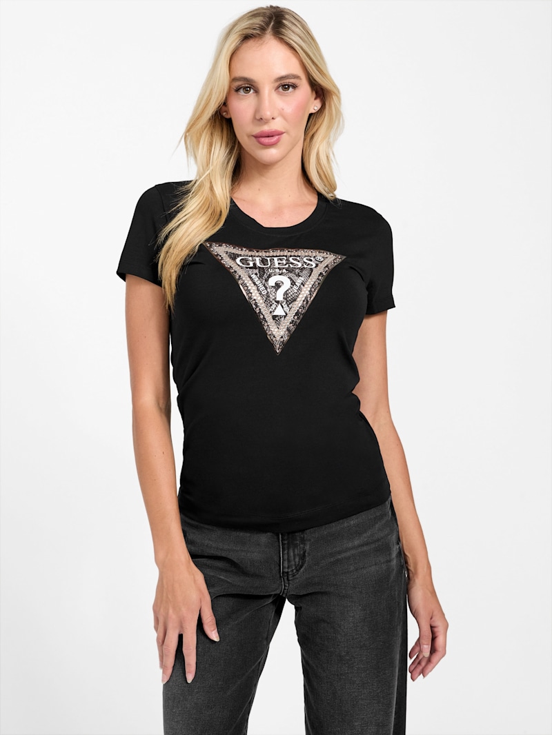 Eco Python Triangle Tee | GUESS