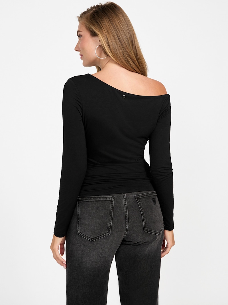 トップス andequal volume off shoulder blouse volume off