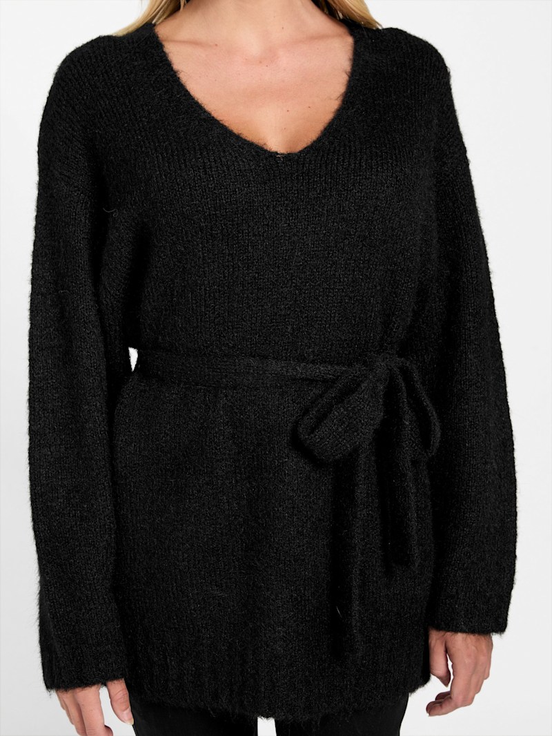 Eco Kiyoka Tie Sweater | GUESS