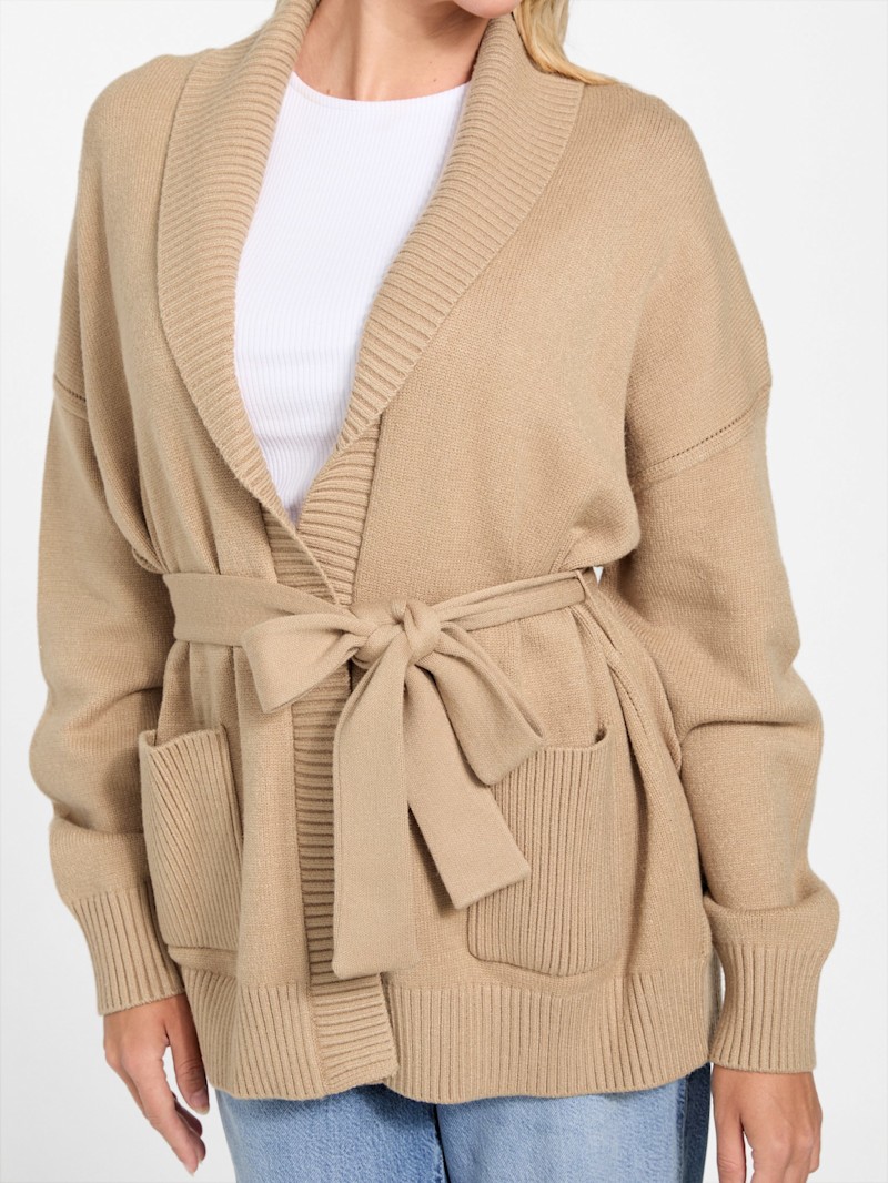 Eco Belted Cardigan | GUESS Canada