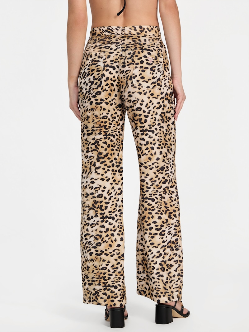 Eco Enora Printed Straight Pants | GUESS