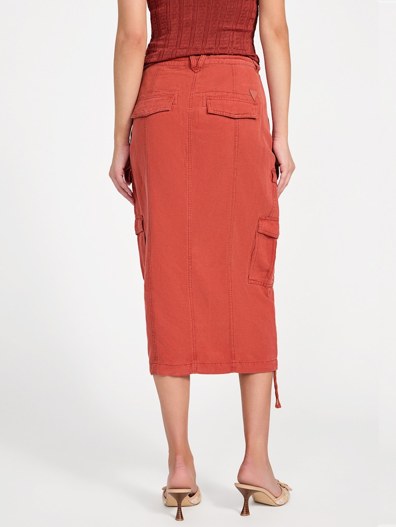 【HI FI FNK】(W) Son Cargo Long Skirt Long Cargo Skirt | Ardene