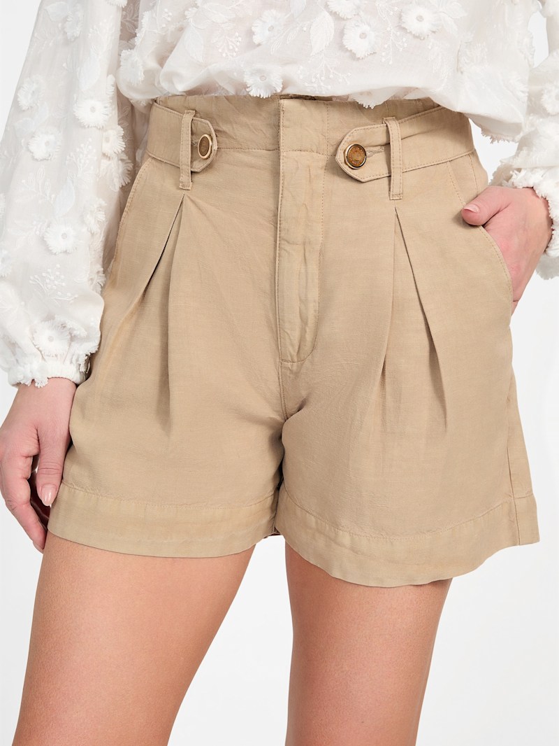 Eco Shaye Linen Shorts | GUESS