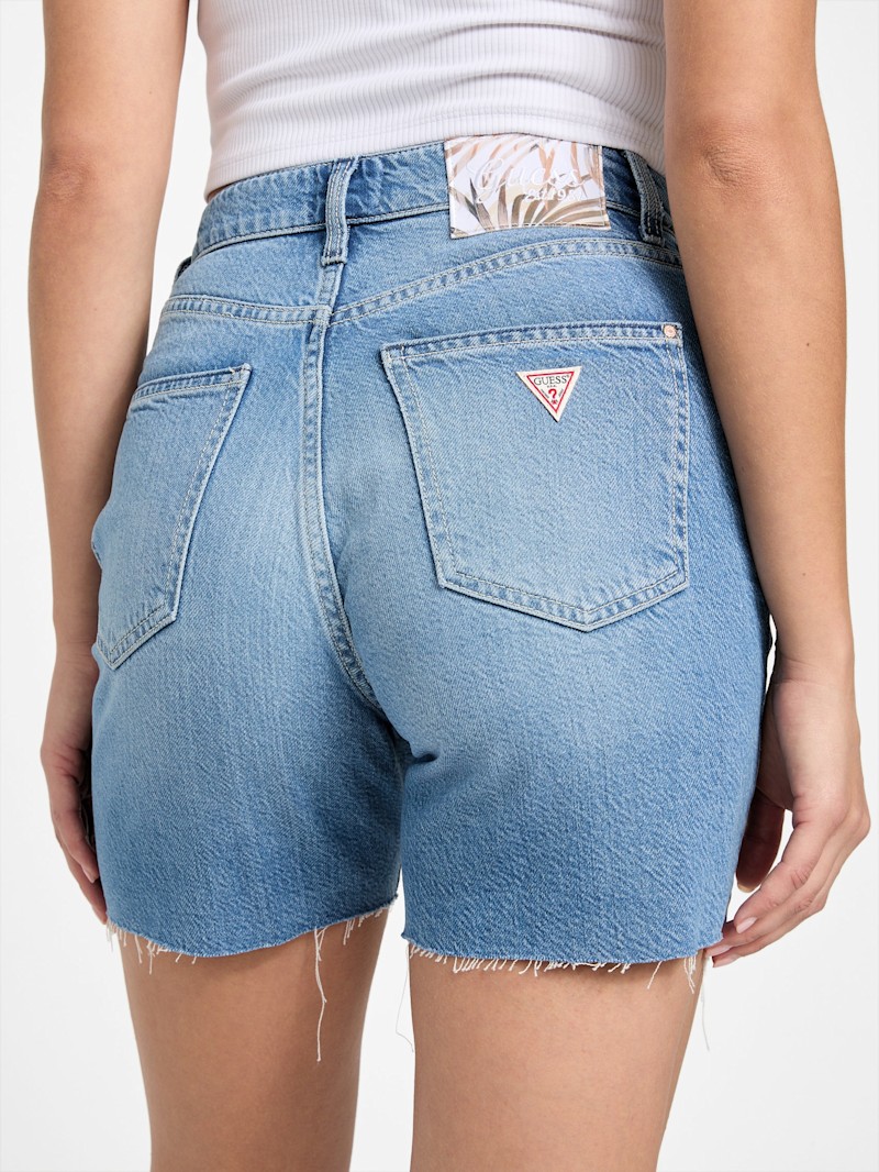 Eco 80s Pedal Denim Shorts | GUESS