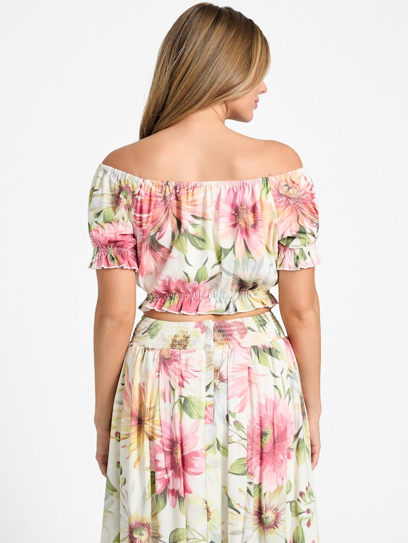 Eco Elodie Off-the-Shoulder Top | GUESS