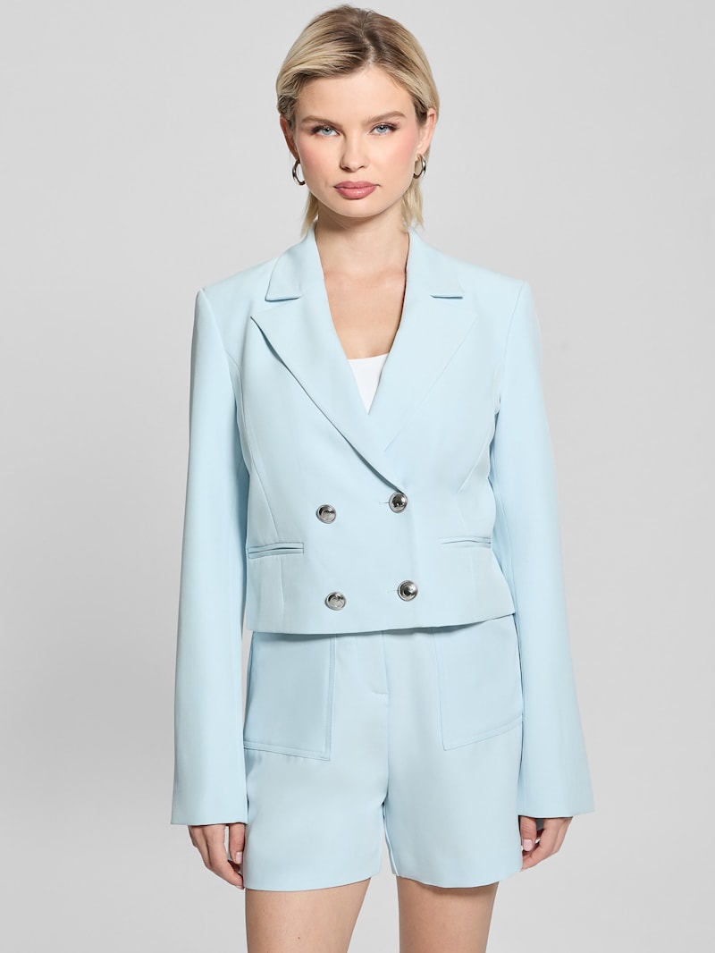 Eco Andree Crop Blazer | GUESS
