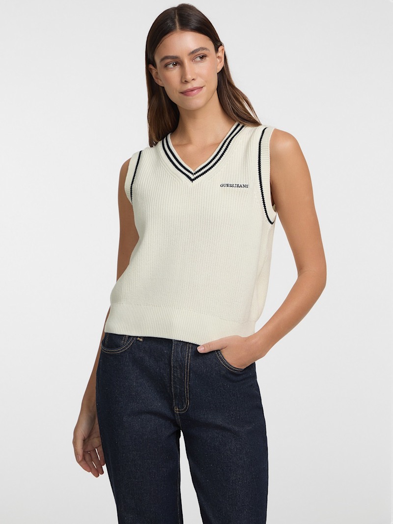 V-Neck Sweater Vest | GUESS