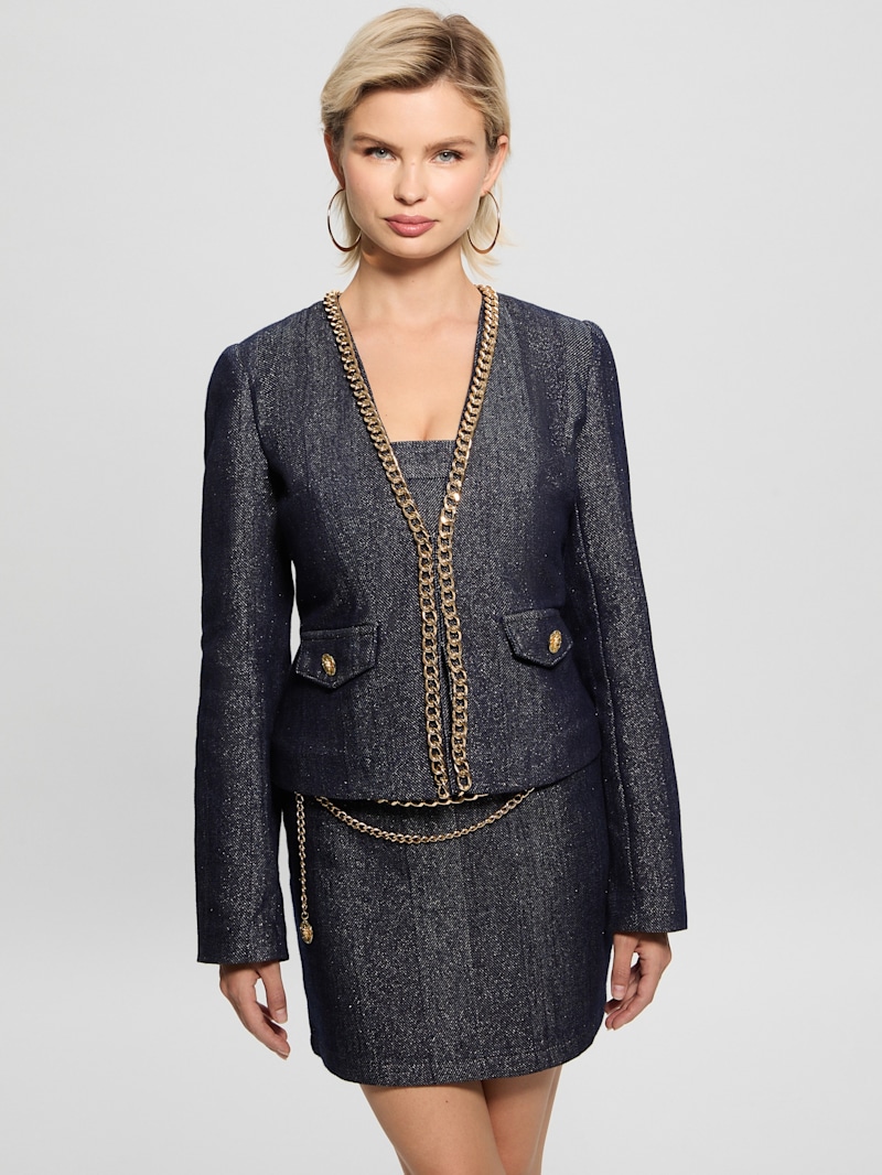 【新品未使用】M blind chic Gorilla Jacket レディース Oversized Faux Leather Bomber Jacket (UNISEX) CG420 - Acubi