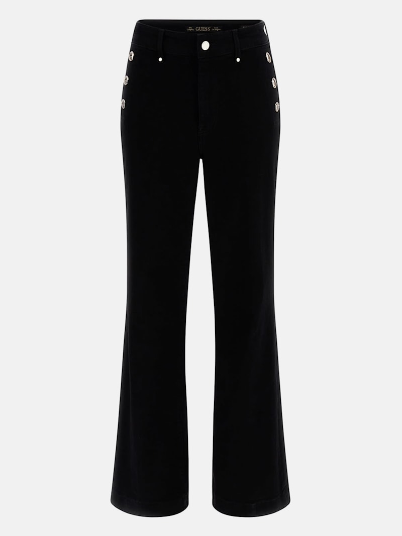 Eco Faye Sailor Flared Jeans | GUESS Canada