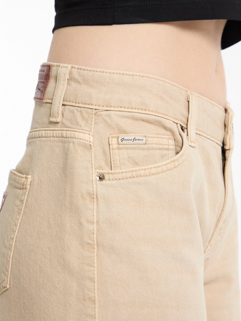 パンツ   JEANS Woman Pants Brown J20J225338 GYM ZW X GW Straight Leg Track Pants With - Olive You Z1B000509