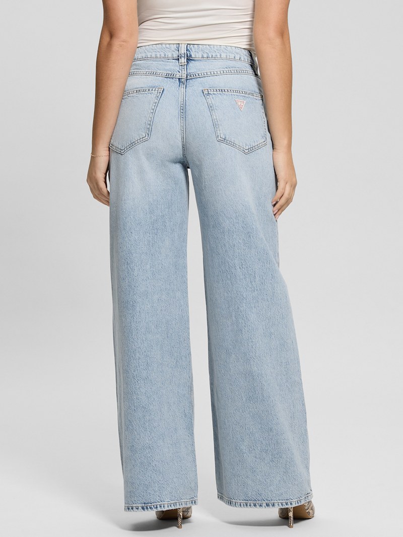 デニム・ジーパン ETRO Woman Jeans Multicolor WRNB00026AK771 X0802 Etro High-rise wide-leg denim jeans | REVERSIBLE