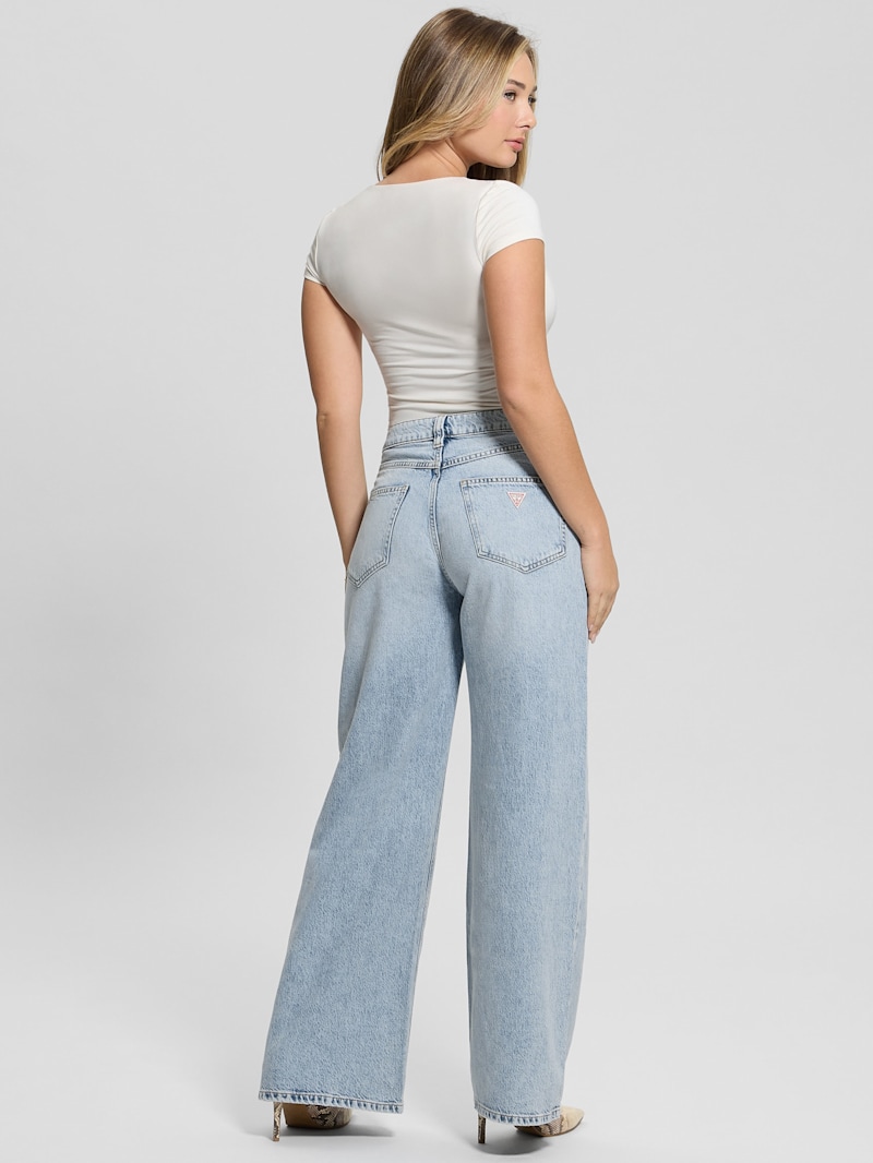 bell117 Eco Bellflower Wide-Leg Jeans | GUESS Canada