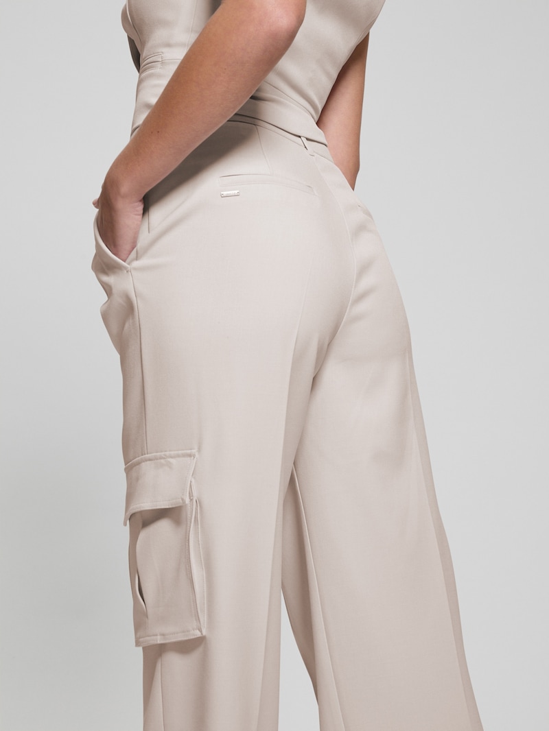 パンツ ETRO Woman Pants Beige WREA003999TUEG0 M0208 Etro Slim fit chino pants women - Glamood Outlet