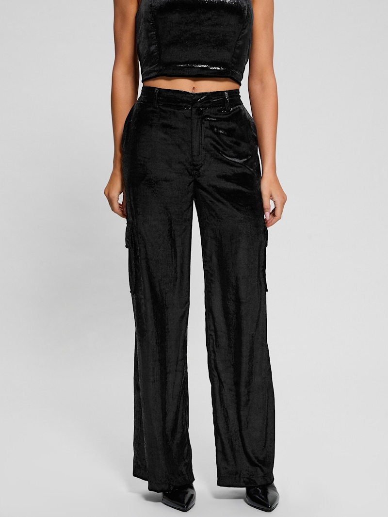 パンツ ETRO Woman Pants Black WREA002699IA416 X0810 Women's High waisted wool twill pants | Black | Diesel