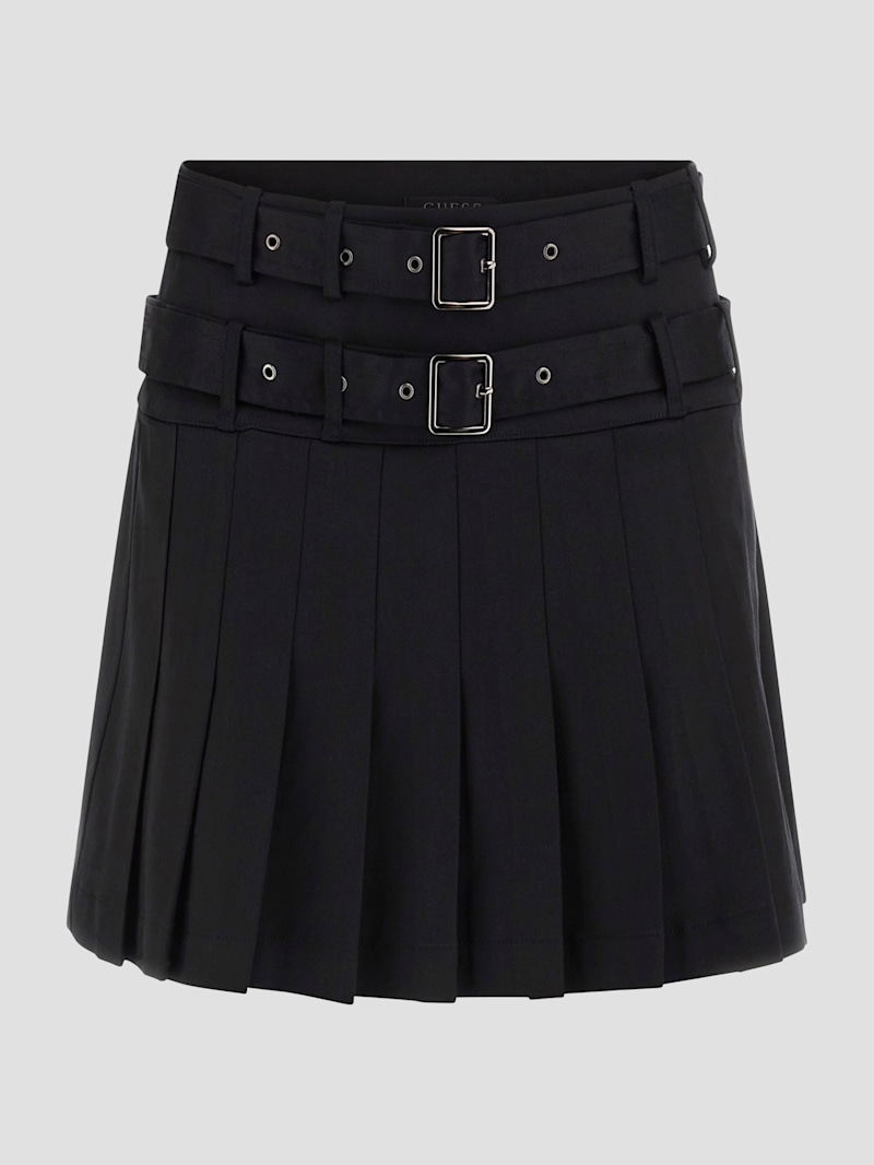 【HI FI FNK】(W) Dumble Skirt Eco Reeva Belted Pleated Skort | GUESS