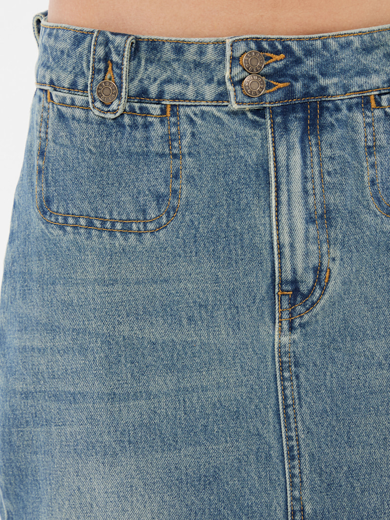 GUESS Originals Denim Midi Skirt | GUESS