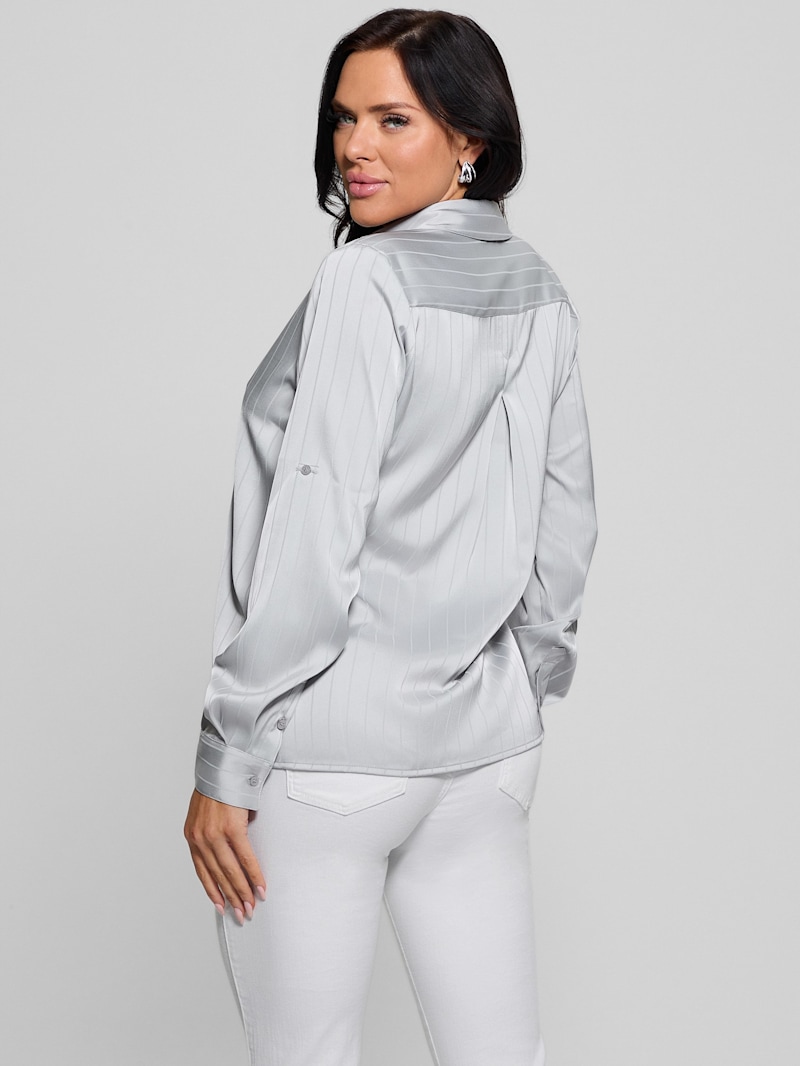 Eco Aurelie Logo Shirt | GUESS Canada