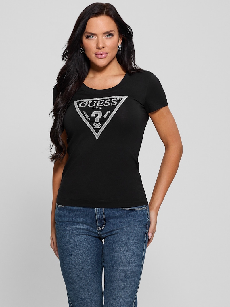tシャツ GUESS CARINA LONG T-SHIRT TEEシャツ レディース ゲス GUESS Carina Long T-Shirt （P65S） Tシャツ レディース