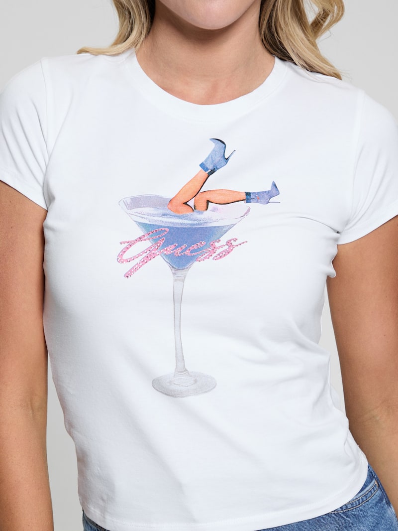 Tini Boots Signature Tee | GUESS