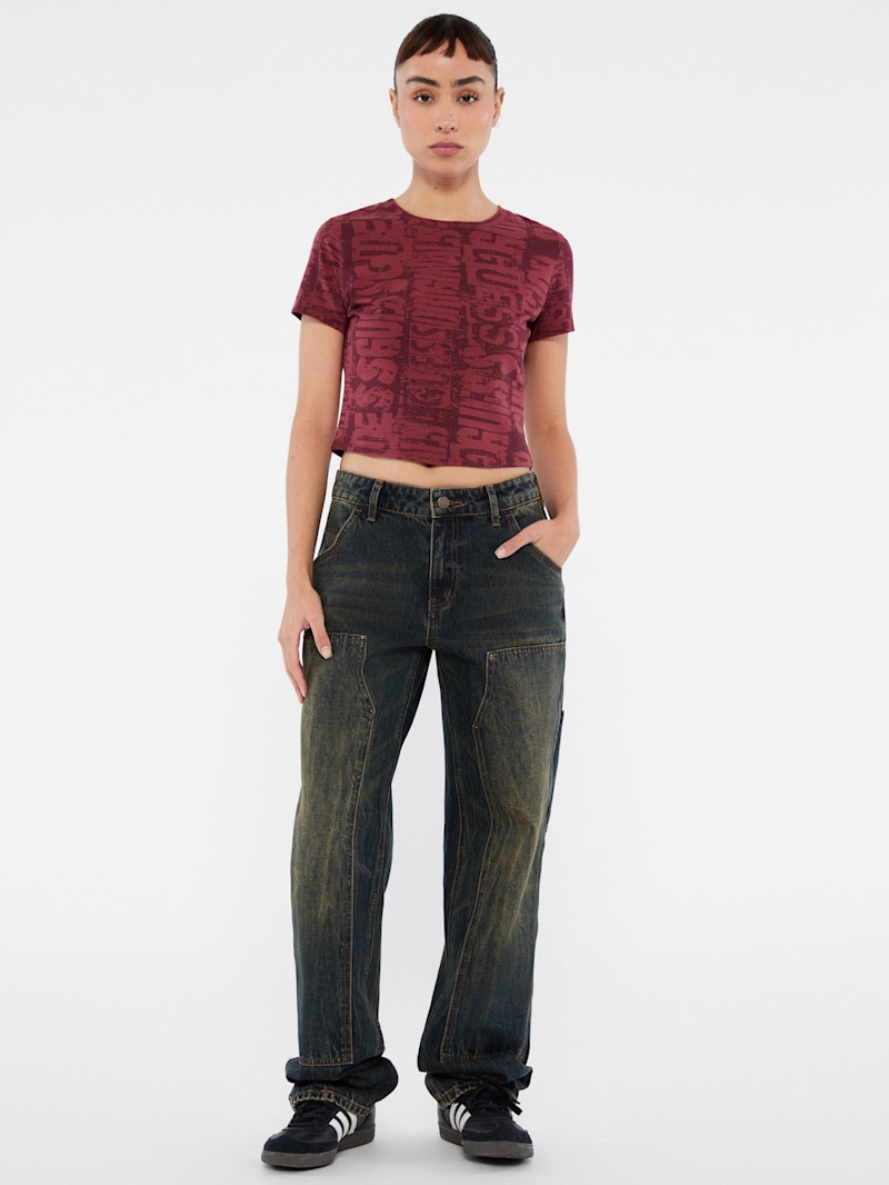 【YEGG】Dot wing baby tee GUESS Originals Eco Printed Baby Tee | GUESS