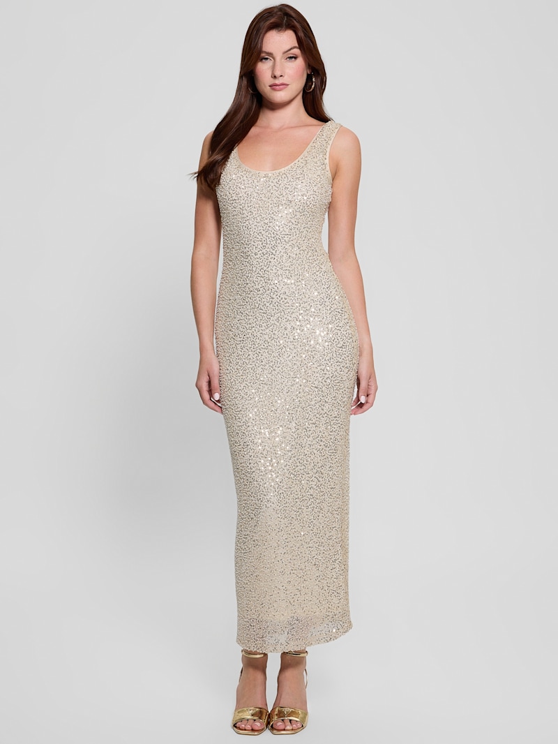 Georgia Embellished Dress | GUESS