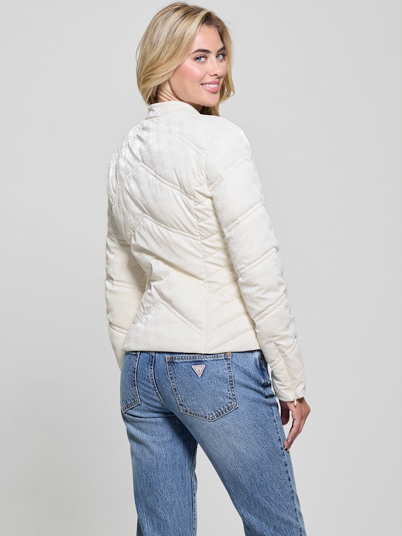 Vona Logo Puffer Jacket | GUESS