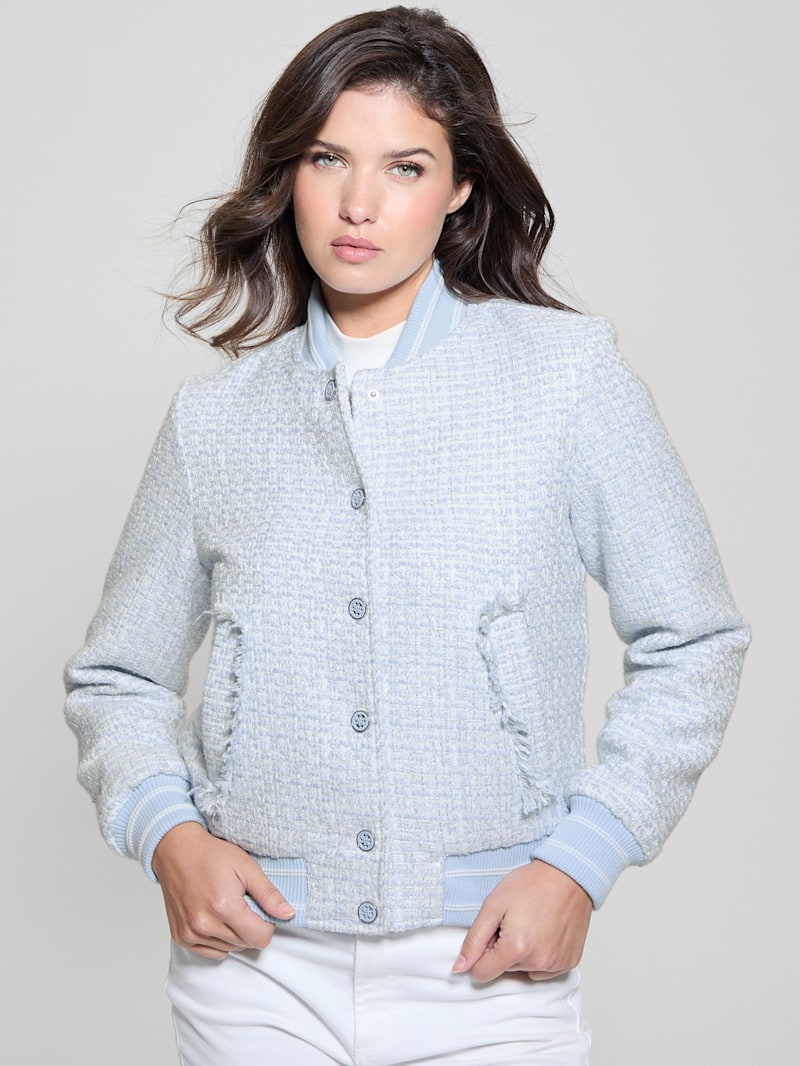 Eco Gloria Tweed Flight Jacket