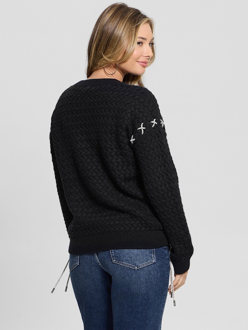 guess 韓国　ポップアップ Amber Seamless Top | GUESS Factory