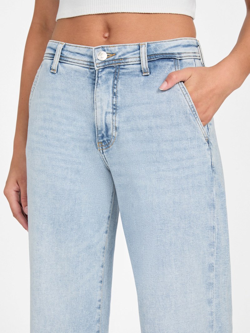 Eco Zoya Wide-Leg Jeans | GUESS