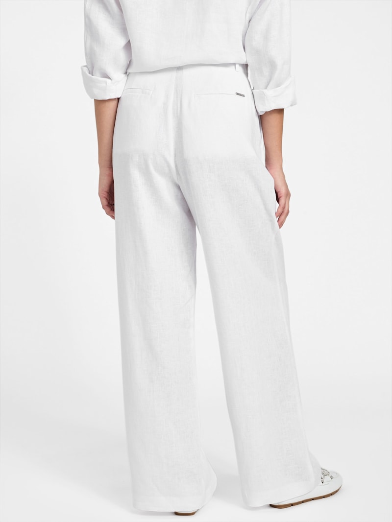 パンツ BALLANTYNE Women Straight Pants V1T050 14CHP98006 WHITE Ballantyne High-Rise Wide Leg Pants w/ Tags, White, Size: M