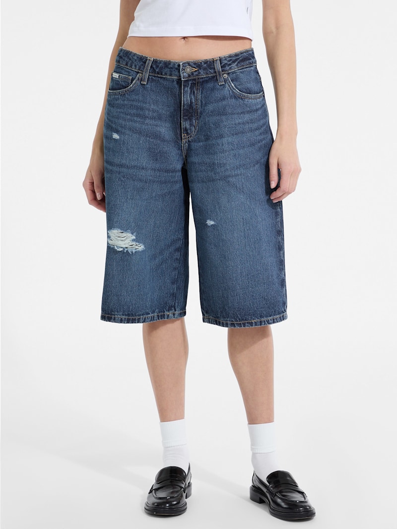 Baggy Denim Shorts | GUESS