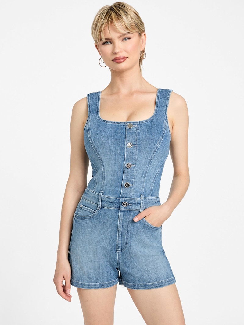 Eco Sunni Denim Romper | GUESS