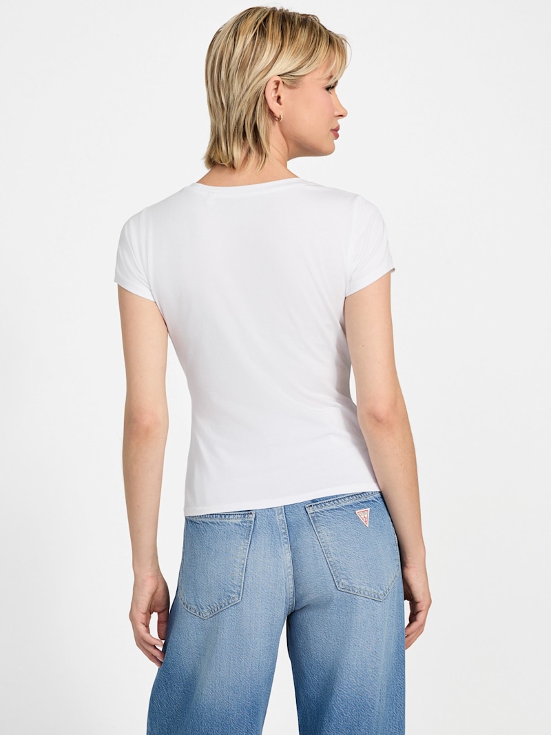 tシャツ JERSEY TOP レディース Levi's® Logo Perfect T-shirt (plus Size) - White | Levi's® US