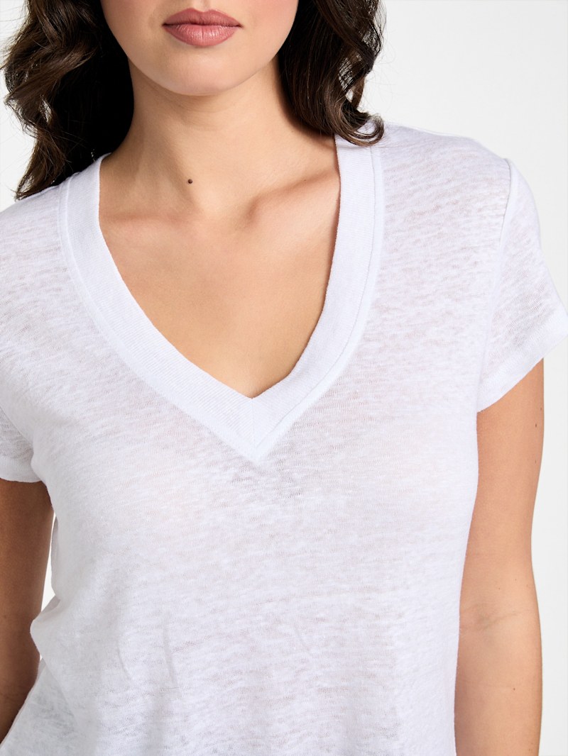 Eco Lindsey Linen Top | GUESS