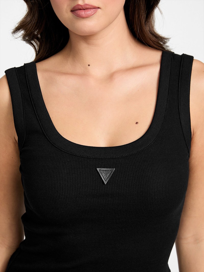 Eco Triangle Patch Tank Top | GUESS