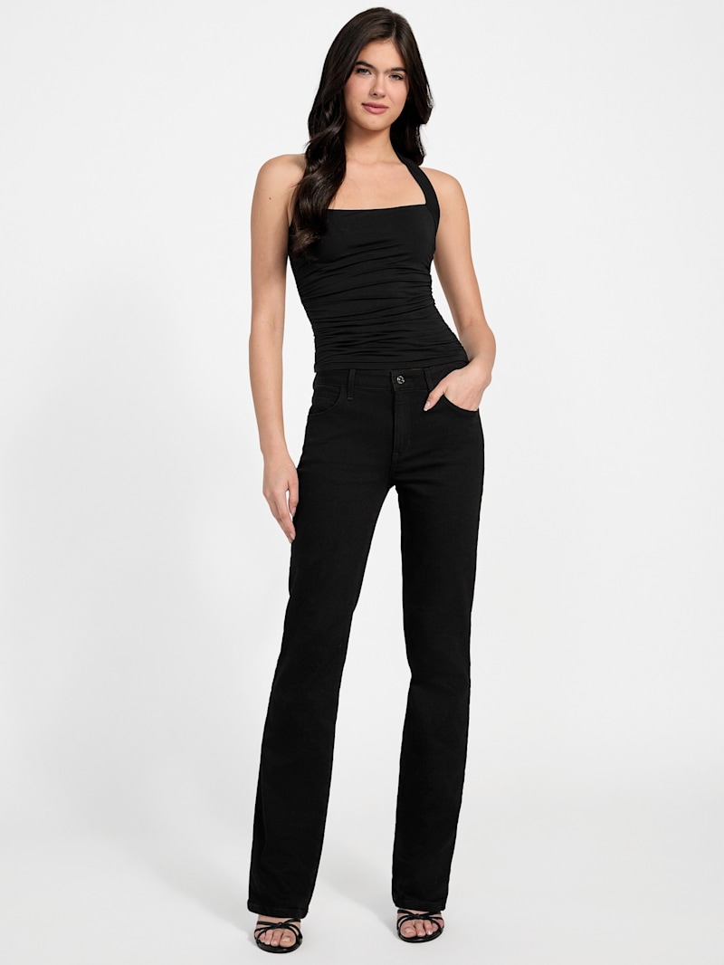 Eco Nora Halter Shirred Tank | GUESS
