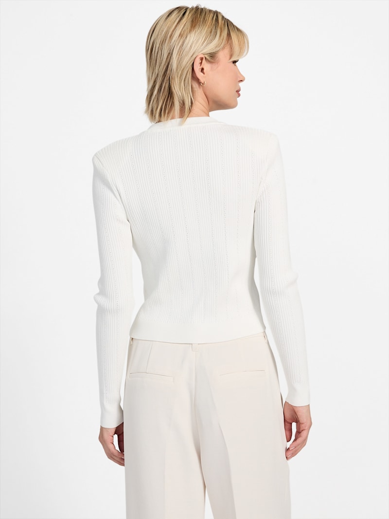 売れ筋商品|||ホルツワイラー ニット&セーター レディース アウター ROSIE CARDIGAN - Cardigan - white 4771_94fb9c72c3-21175-1000_1-